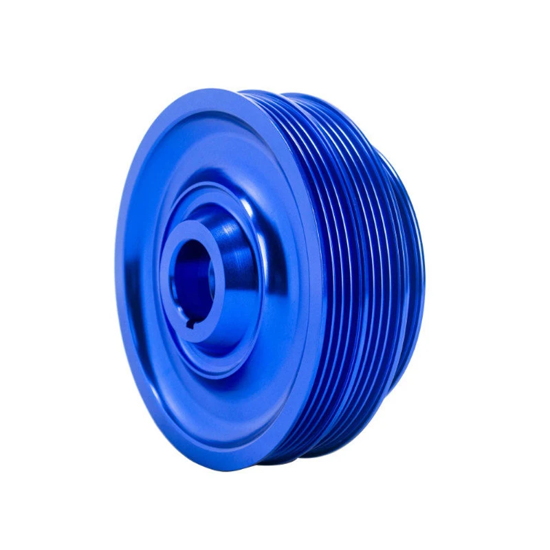 VR - Lightweight Crank Pulley For Honda B16 B18 Engine For Civic/Accord Blue VR6881B