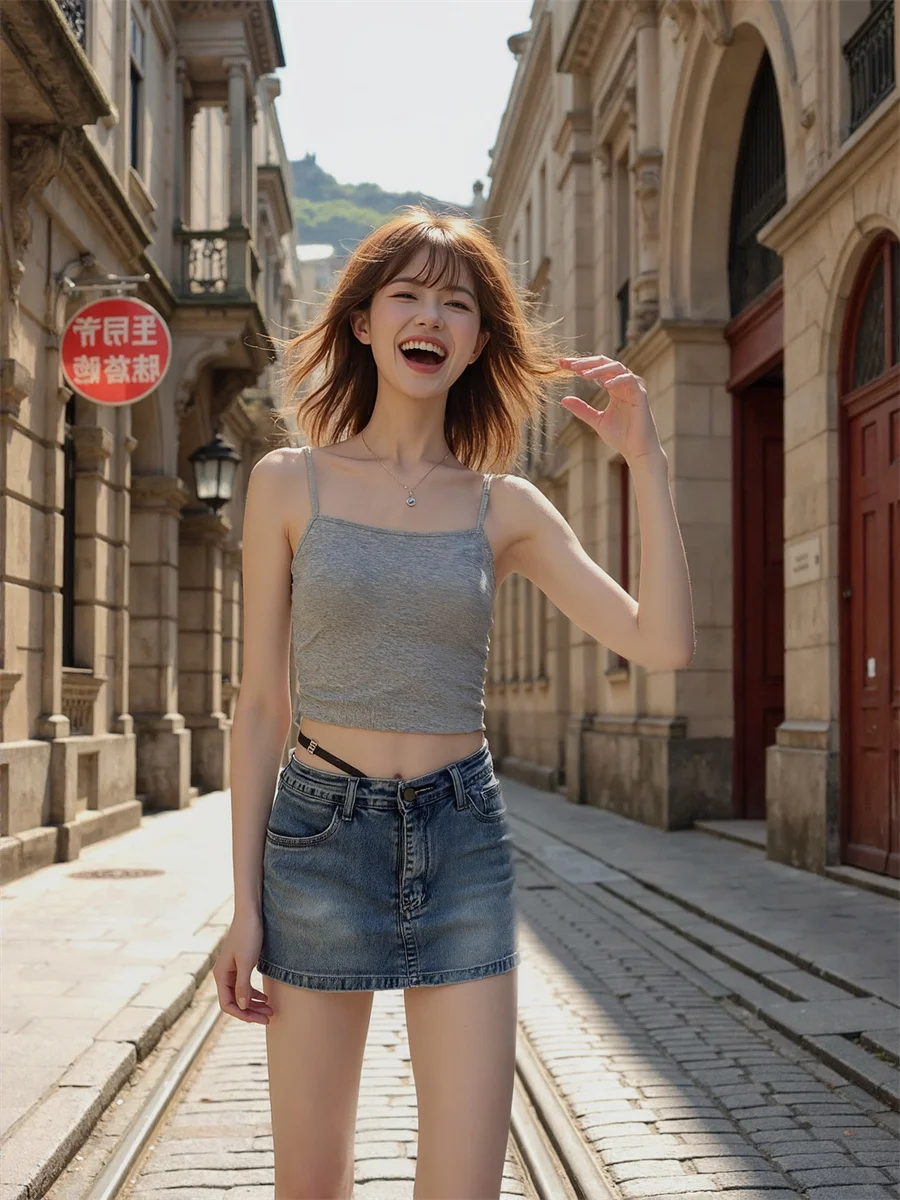 

Mini Denim High Waist Skirts Womens Frayed Hem Button Raw Edge Washed Casual Basic Loose Relaxed Patchwork Cotton Soft Everyday