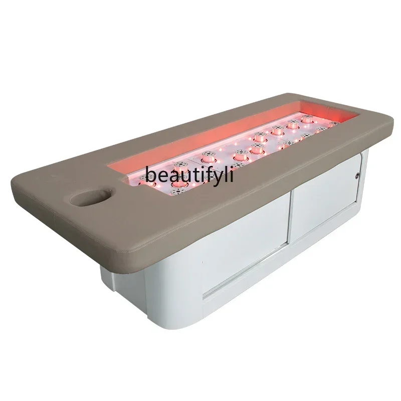 Smokeless moxibustion bed Household fumigation bed Full body moxibustion beauty salon special infrared physiotherapy bed