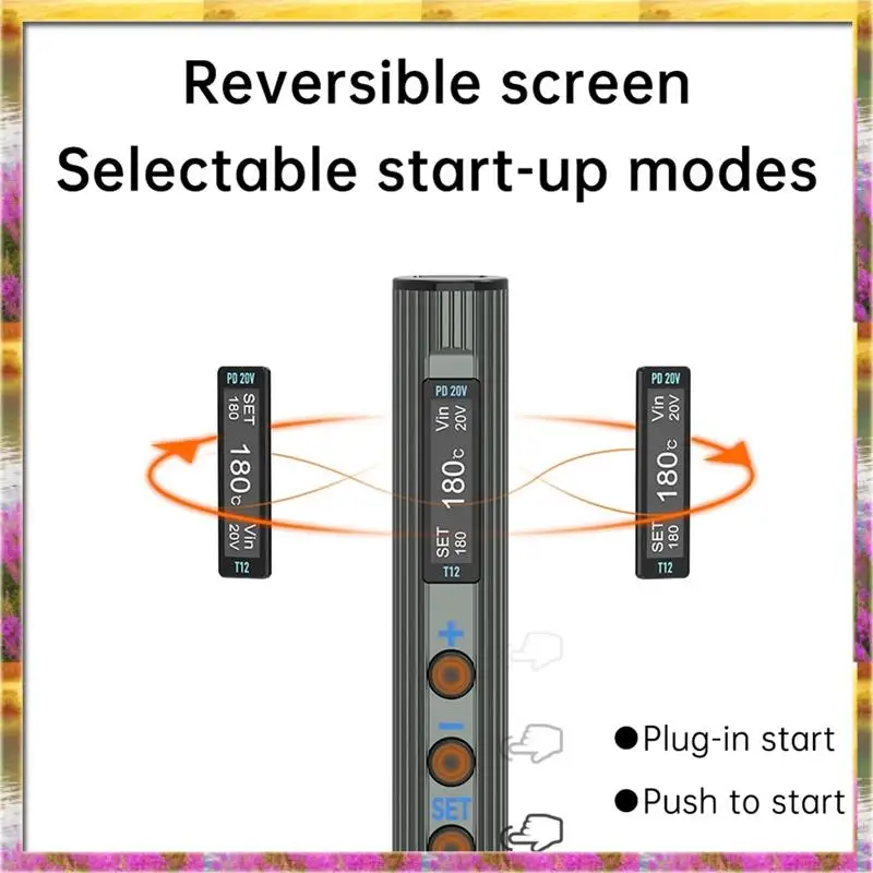 

Портативный электрический паяльник ABSU, паяльная ручка с регулировкой напряжения, легко манипуляция