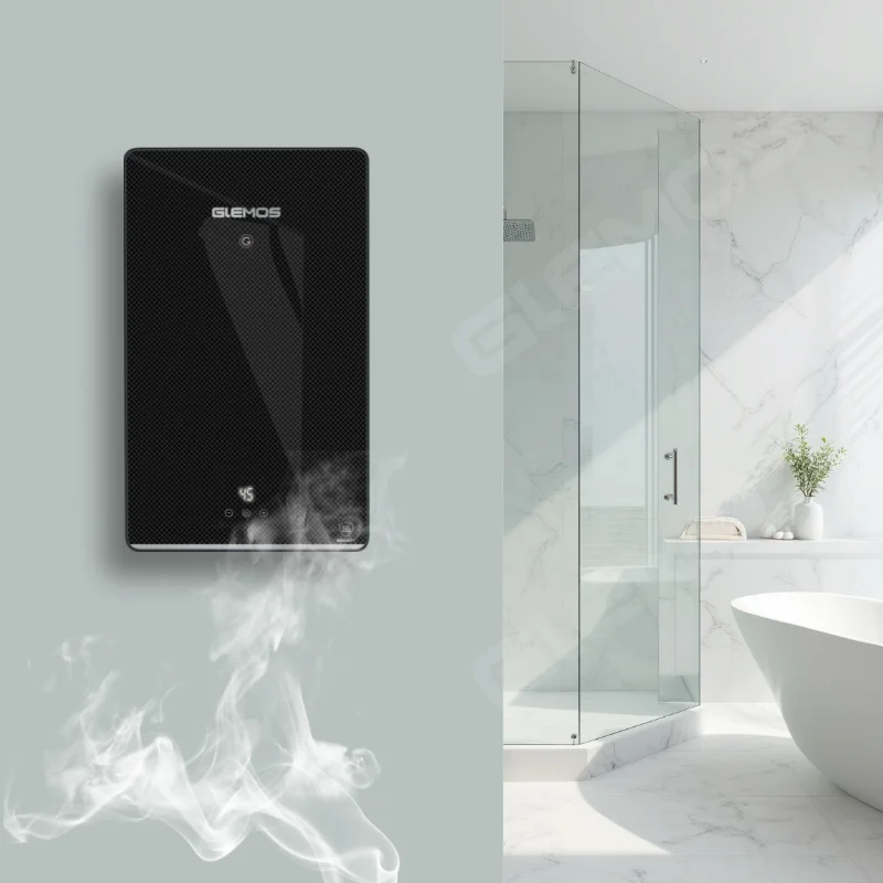 

5KW Tankless Water Heater Safe Design Overheating Protection LED Temperature Electric For RV Outdoor Hotel Household Car Showers