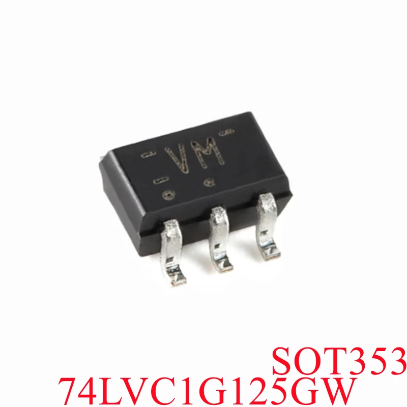 【5pcs】100% New 74LVC1G125GW 4LVC1G125GW SOT353 Chip