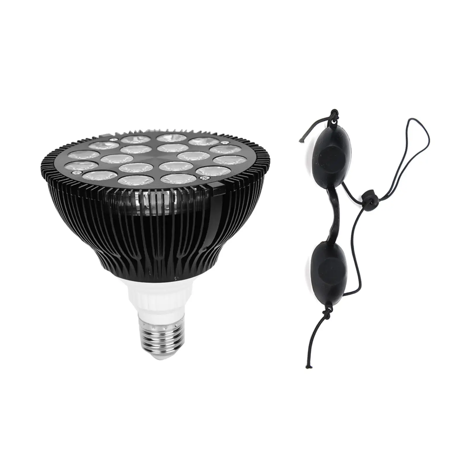 Lámpara de terapia infrarroja E27/E26, masajeador de luz LED de 660nm-850nm para alivio del dolor y bombilla de fisioterapia