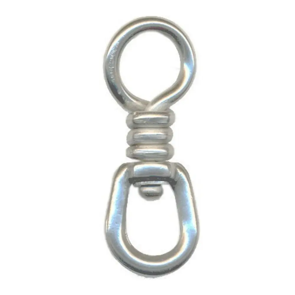 Conector de pesca de acero inoxidable 304, Pin de rodamiento de bolas de alta resistencia, giratorios de pesca, conector de sedal de señuelo a prueba de herrumbre