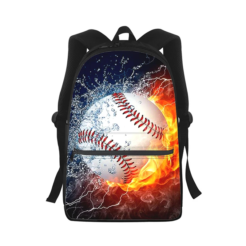 baseball movement Men Women Backpack 3D Print Fashion Student School Bag Laptop Backpack Kids Travel Shoulder Bag