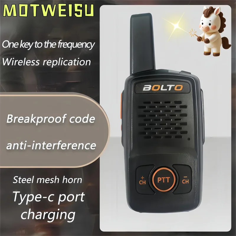 

Новая мини-рация 2026 года: портативная перезаряжаемая двухсторонняя UHF-радиостанция дальнего действия для кемпинга, походов и активного отдыха