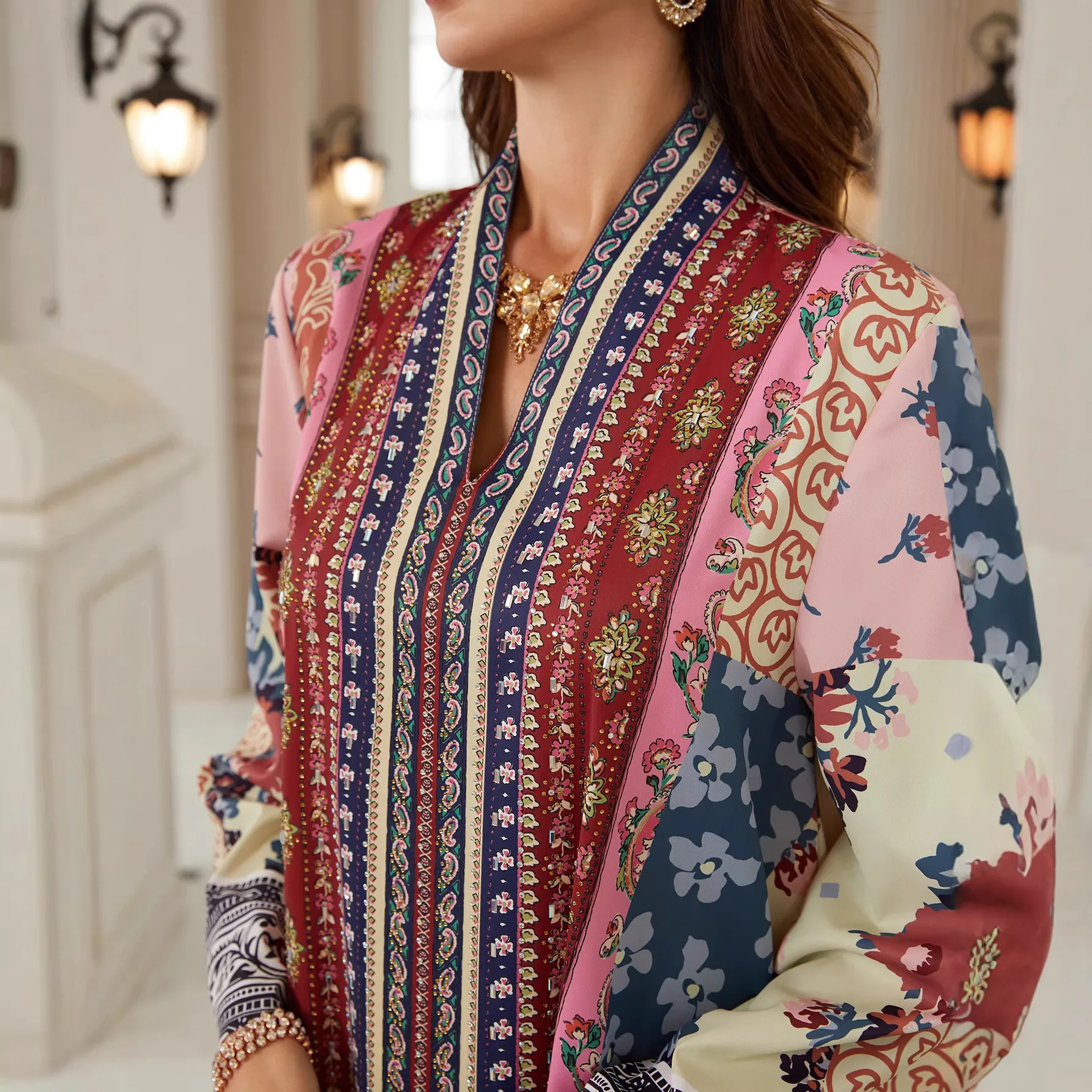 Модный и элегантный халат Bx16 – обзор и цена Ethnic Fashion Dubai