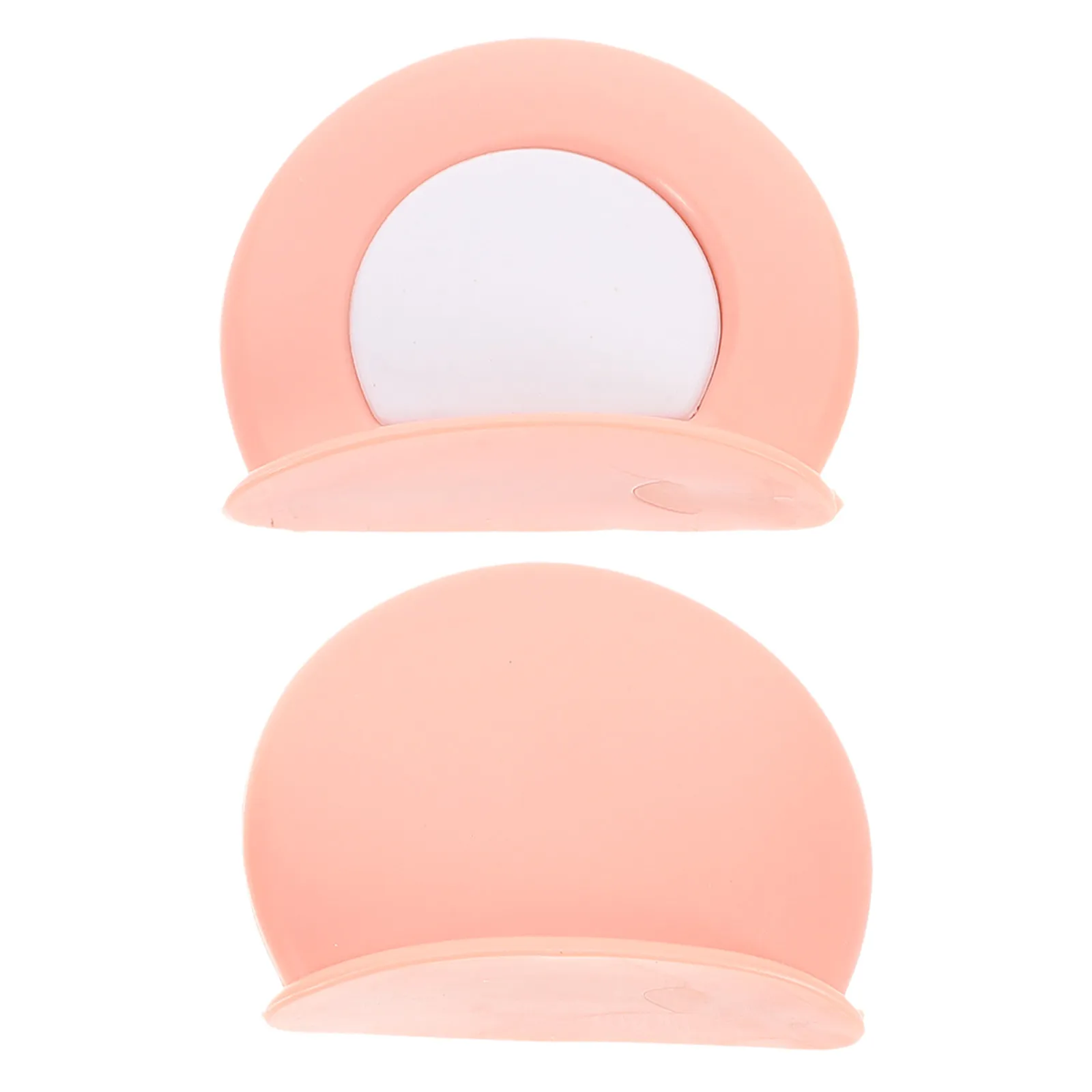 

1Pair Adorable Bear Ear Stickers Waterproof Plastic Decorative Pair for Bike Motorbike Helmets Cool Riding Style