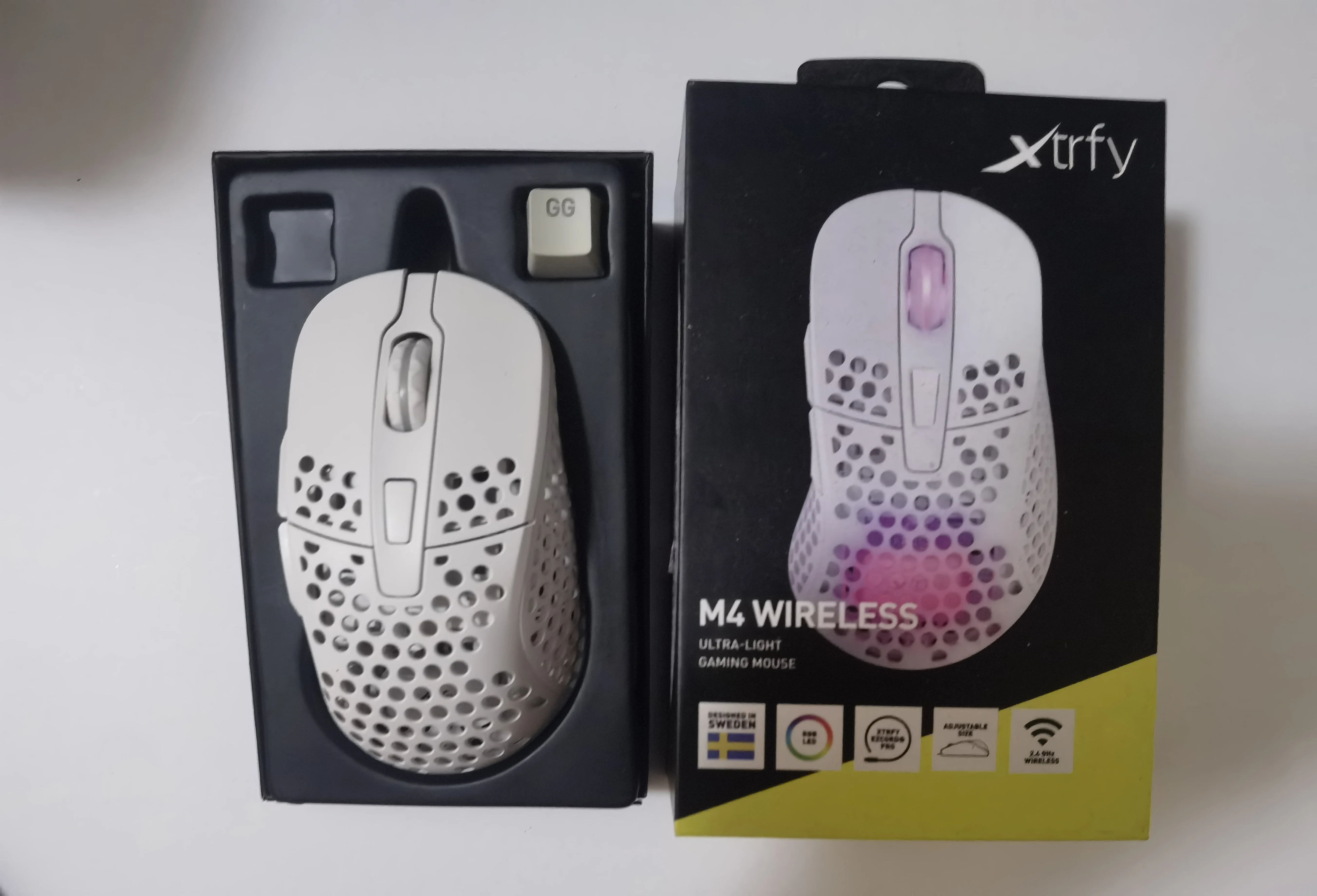 Очистите некоторые мыши, которые получили возврат различные причины Xtrfy Glorious Steelseries конкурент 700 G733 kda