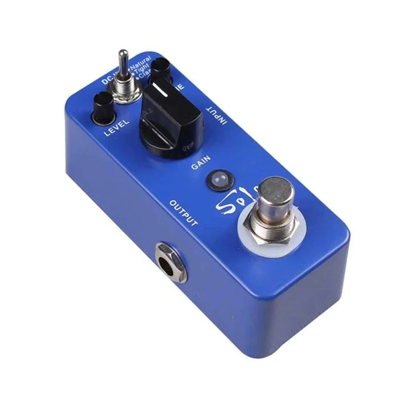 Solo Distortion Guitar Effect Pedal All-Sided High Gain Distortion Suit for Solo Playing Full Metal Shell True Bypass