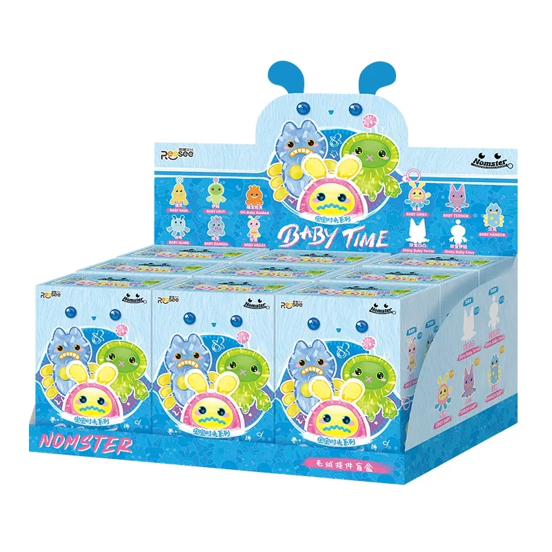 ReSee Nomster 2026 Nieuwe Pluche Blind Box Hangende Ornament Schattig Monster Figuur Verzamelbaar Bureau Decoratie Voor Volwassen Hobbyisten