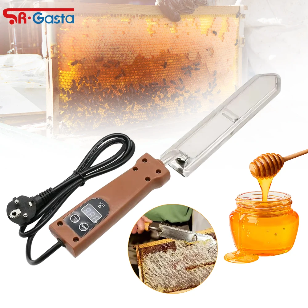 

Электрический нож для резки меда с контролем температуры, быстрый нагрев до 140-160°C, медогонка, инструмент для работы с медом, 220В, 140-160Вт, 1 шт.