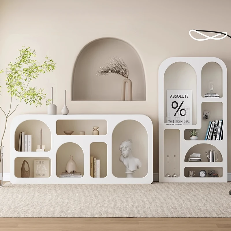 Black Open Shelves …