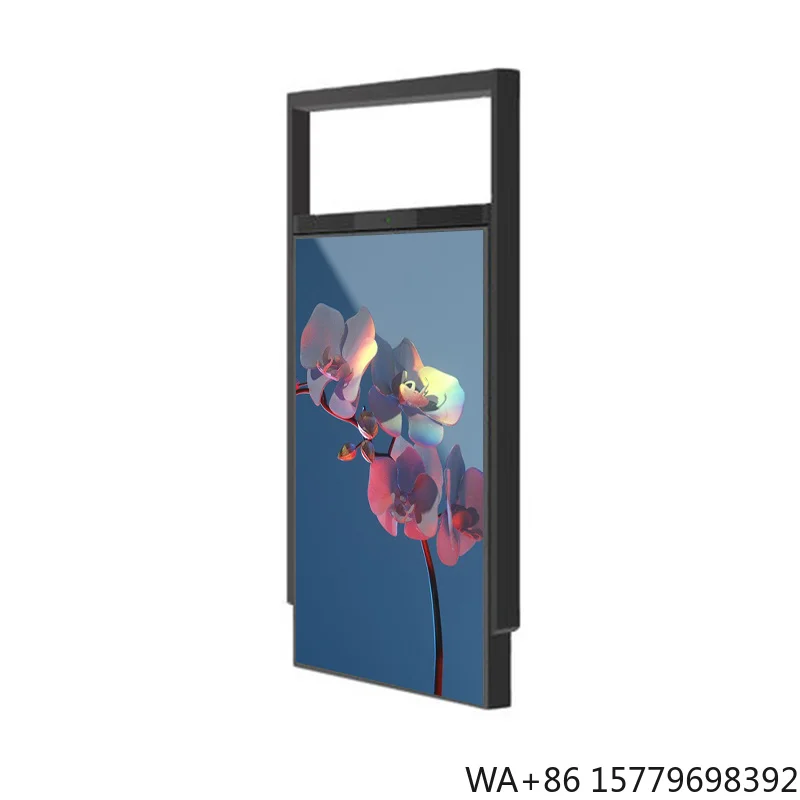 43 Inch Semi-outdoor Poster Ad Players Window Facing Hanging Display LCD TV Screens Digital Signage
