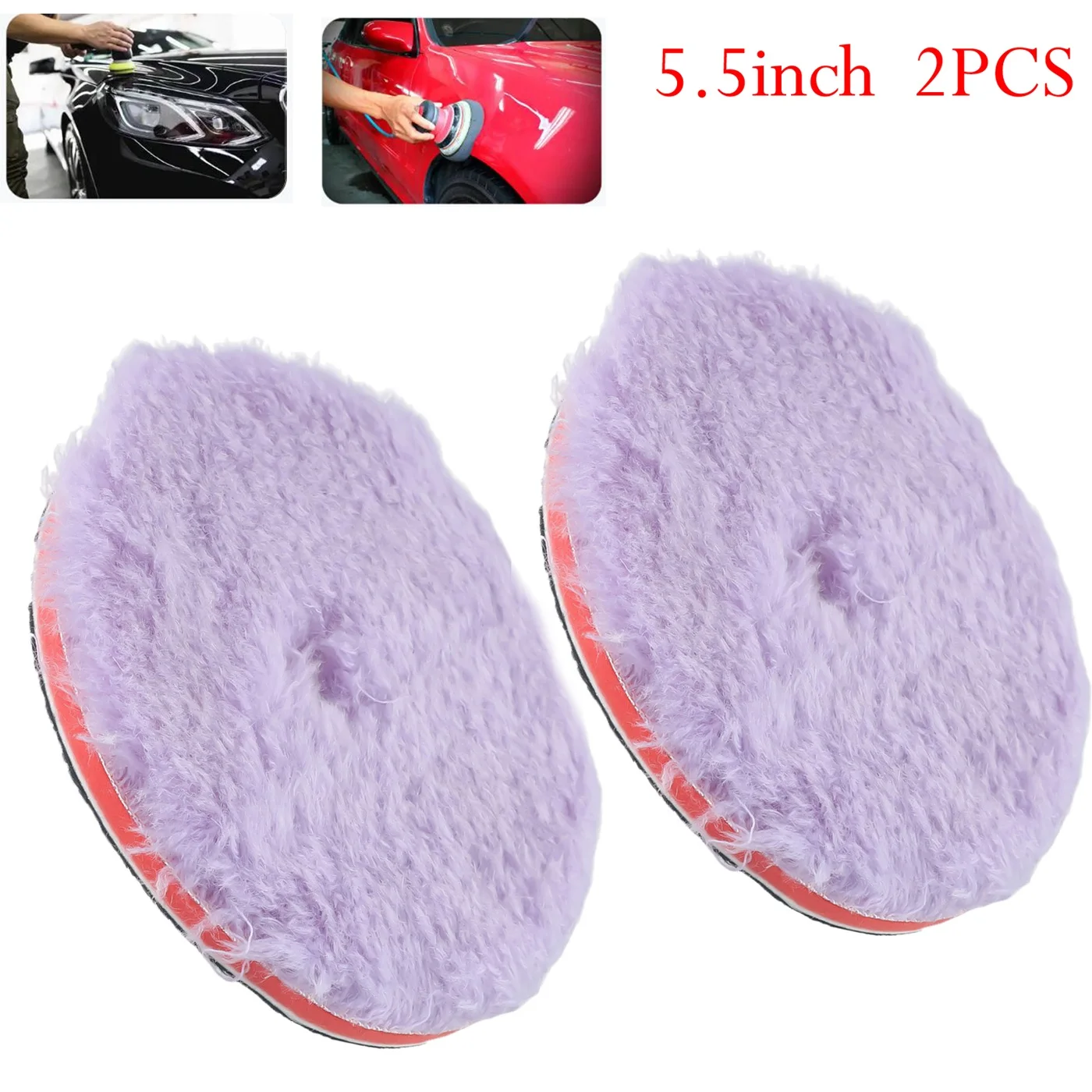 Pulidor de mantenimiento de automóviles, aplicaciones de detalles de automóviles para encerado de automóviles, fácil de usar, diseño de lana larga de alta fuerza de corte