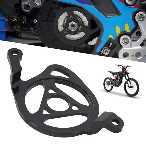 

Engine Case Saver Cover for Surron,Pulley Guard for Dirt Bike Sur Ron Light Bee X and S/X160/X260/L1E-Black