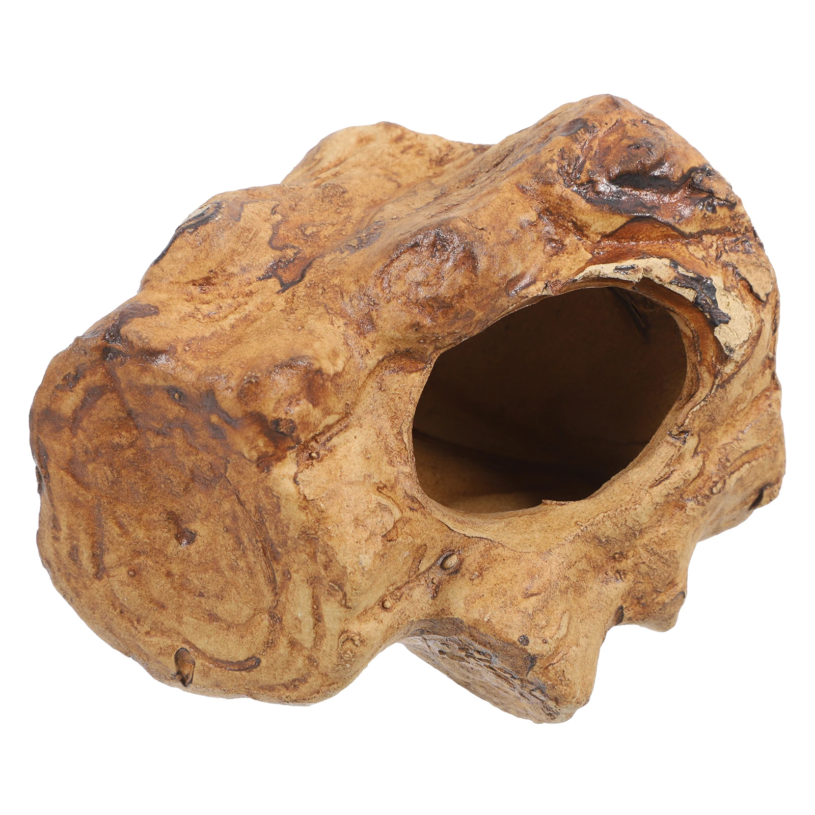 

Aquarium Fish Tank Decoration Durable Ceramic Shrimp Betta Hideout Breeding Cave Safe Easy Clean Fish House Reptile Caves Pet