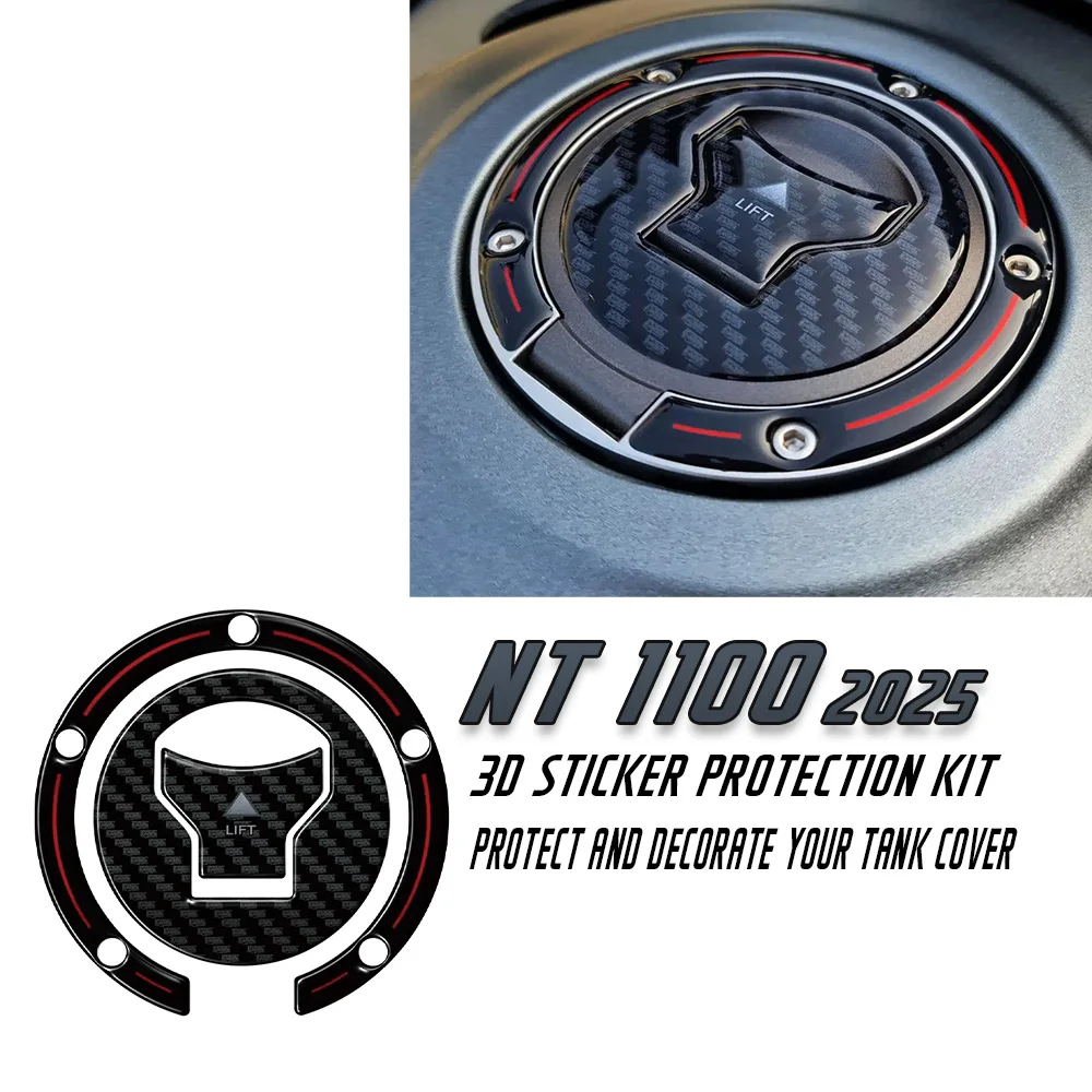 

Motorcycle Accessories For NT 1100 NT1100 nt 1100 2025 3D Sticker Oil Tank Cover Protection Kit Oil Tank Anti-Slip Pad