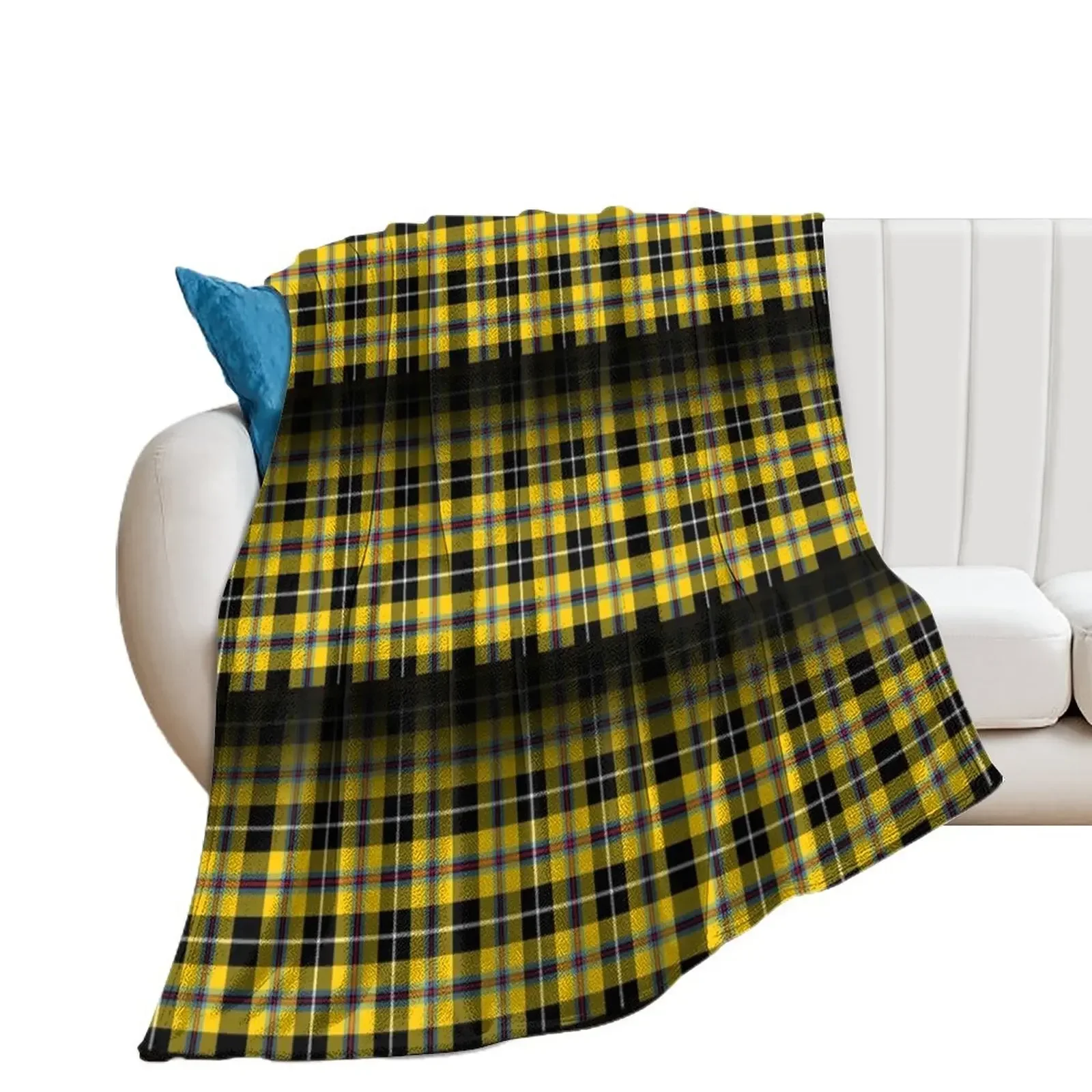 Cornish Tartan Throw Blanket Designers decorative Blankets