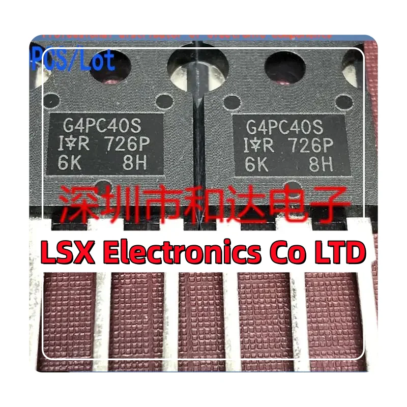 

10PCS/Lot G4PC40S IRG4PC40S MOS TO-247 600V 31A New And Imported Original 100%Test In Stock