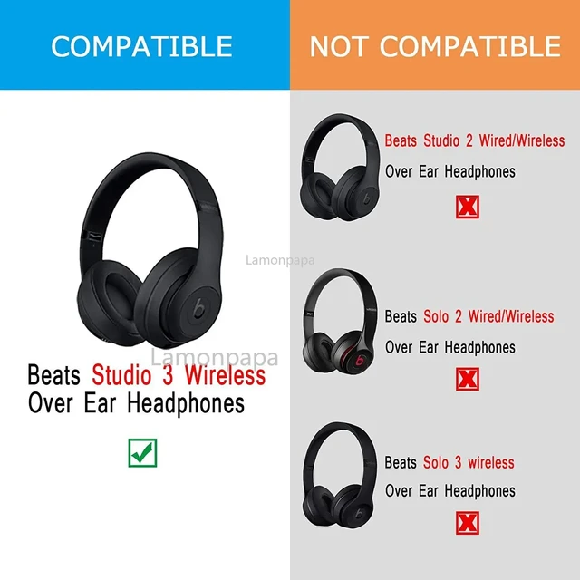 Beats studio3ワイヤレスヘッドセット修理部品用の交換用メタルバックル - AliExpress