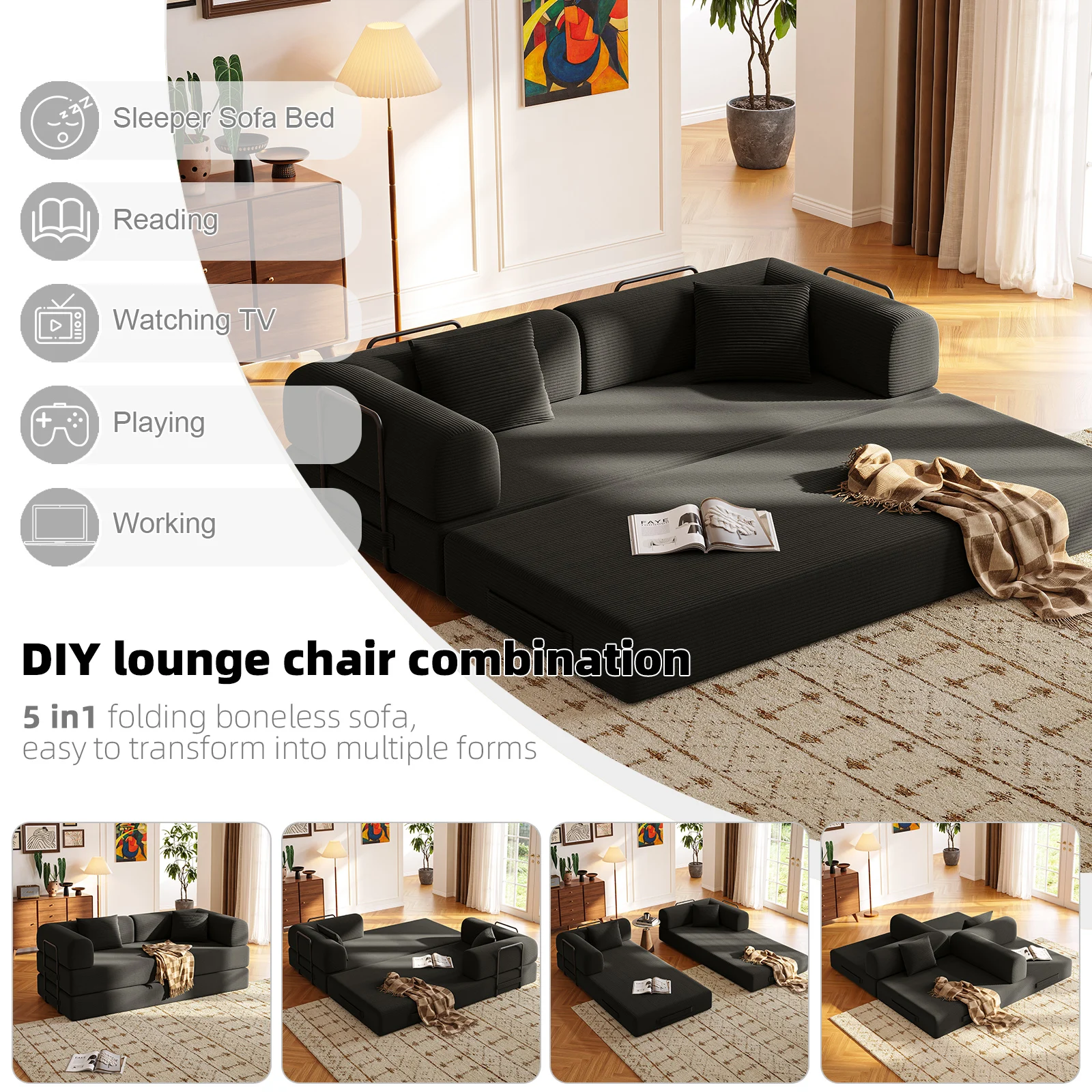 Thumbnail 3 - #22 Best Convertible Sofa Beds to Buy In 2026