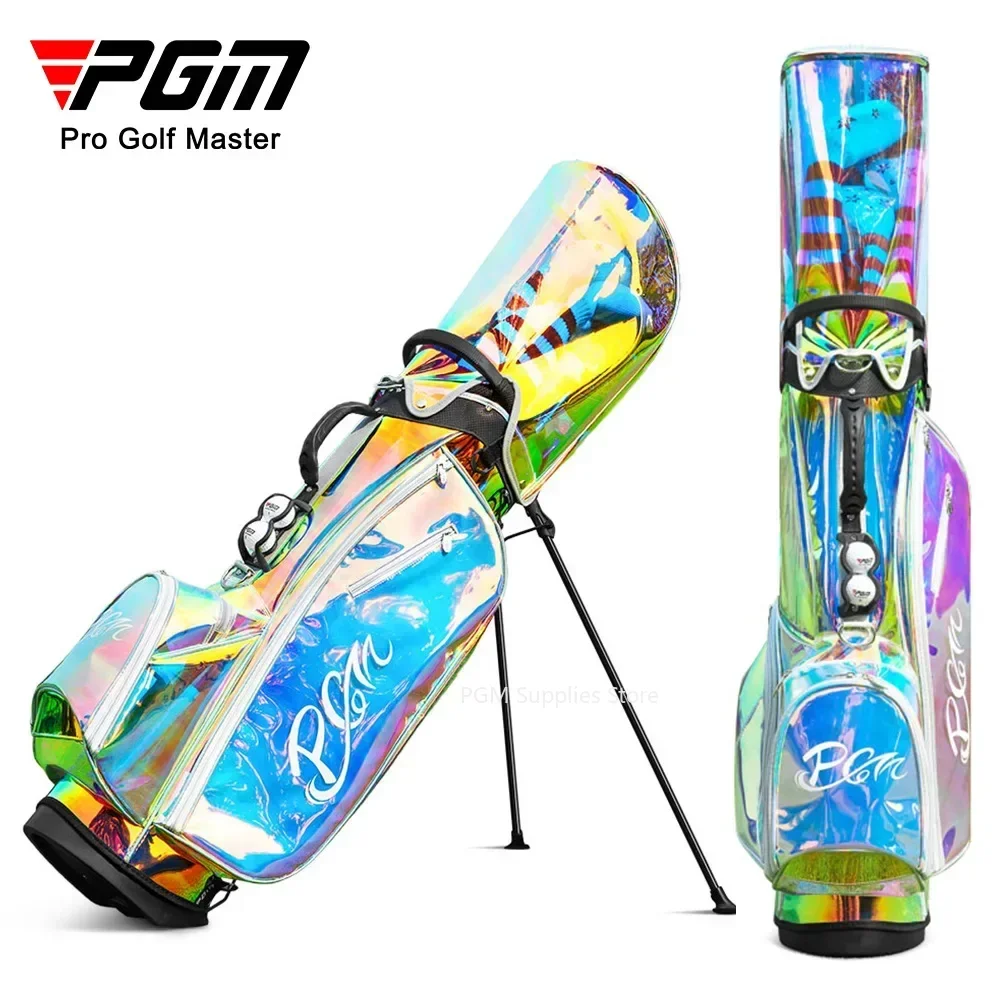 Pgm Club Bag Pacchetto staffa sportiva da golf Supporto leggero da donna impermeabile Borsa per vestiti trasparente colorata da 125 cm