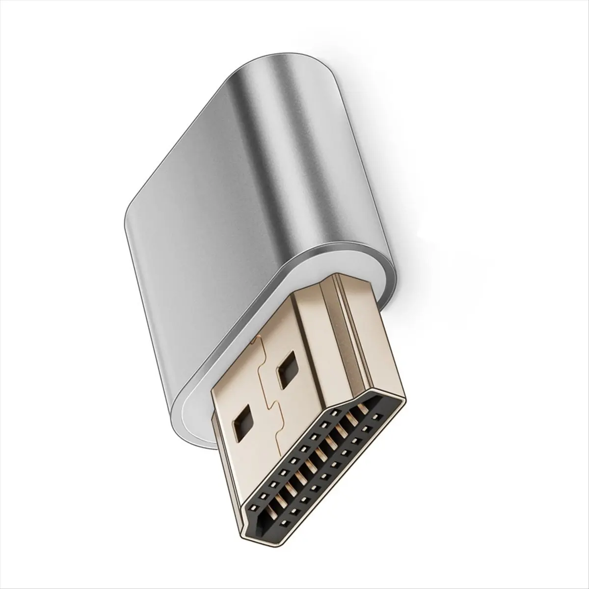 L77A -compatible Dummy Plug 4K HDR Virtual Monitor EDID Emulator Headless Ghost Display Adapter Supports up to 4k@60Hz view 4