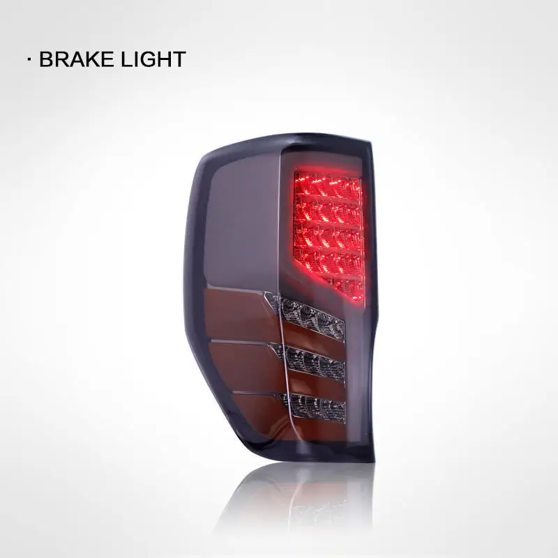 زوج سيارة أضواء خلفية لفورد رينجر رابتور T6 الضوء الخلفي 2012 2013 2014 2015 2016 2017 2018 2019 كامل LED مجموعة مصابيح خلفية #4