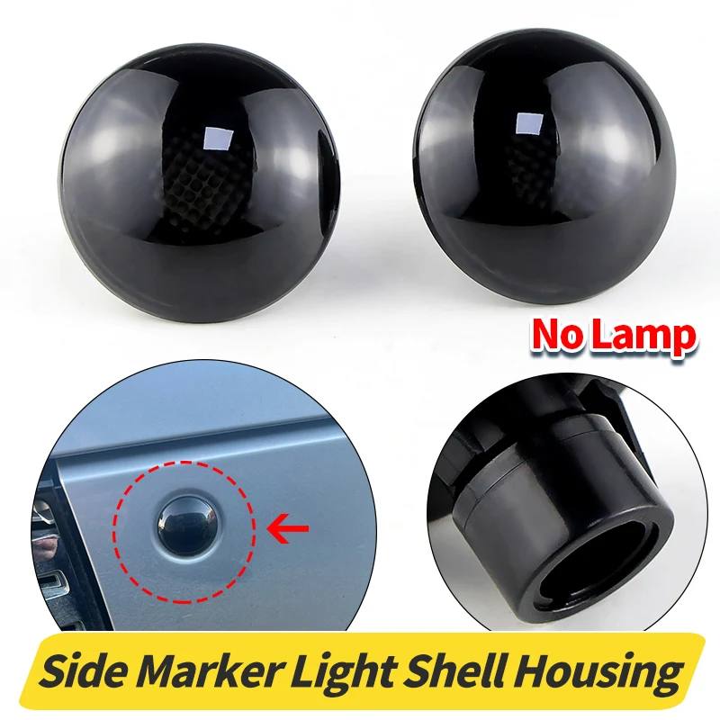 

2x For Land Rover Range Rover L322 2003-2012 Turn Signal Side Fender Marker Light Cover Shell Housing Left&Right Car Accessories