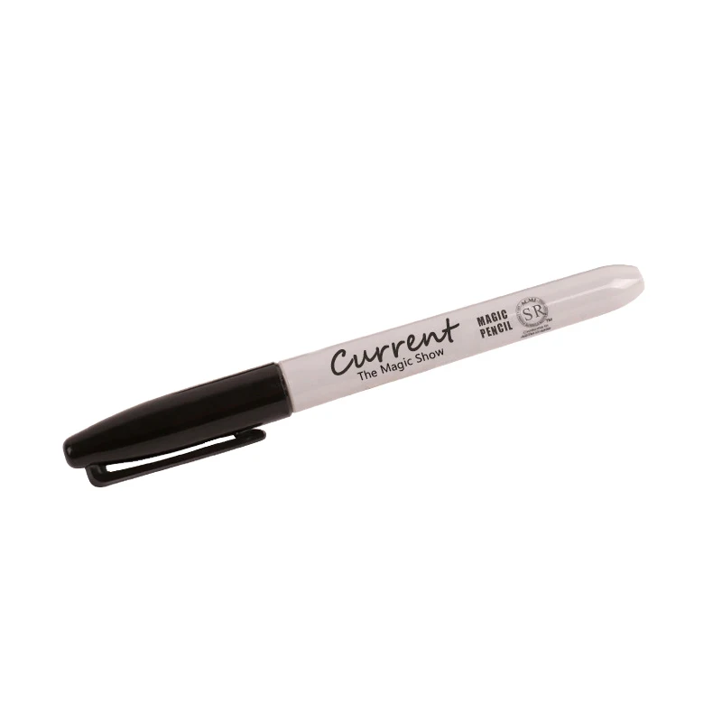 1pc Sharpie Pen Normal Pen not Gimmick Pen Black Marker Pen for Magician Magic Accessories Close Up Tricks Accessory