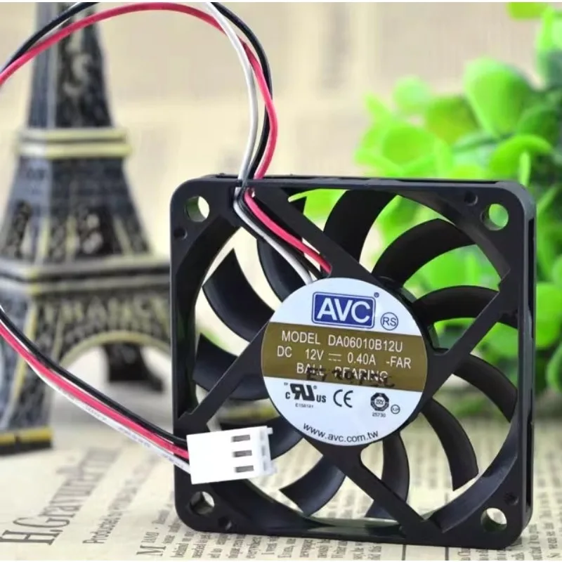 

New Cooler Fan for AVC DA06010B12U 12V 0.40A 6010 Motherboard CPU 6cm 4-wire PWM Speed Control Cooling Fan