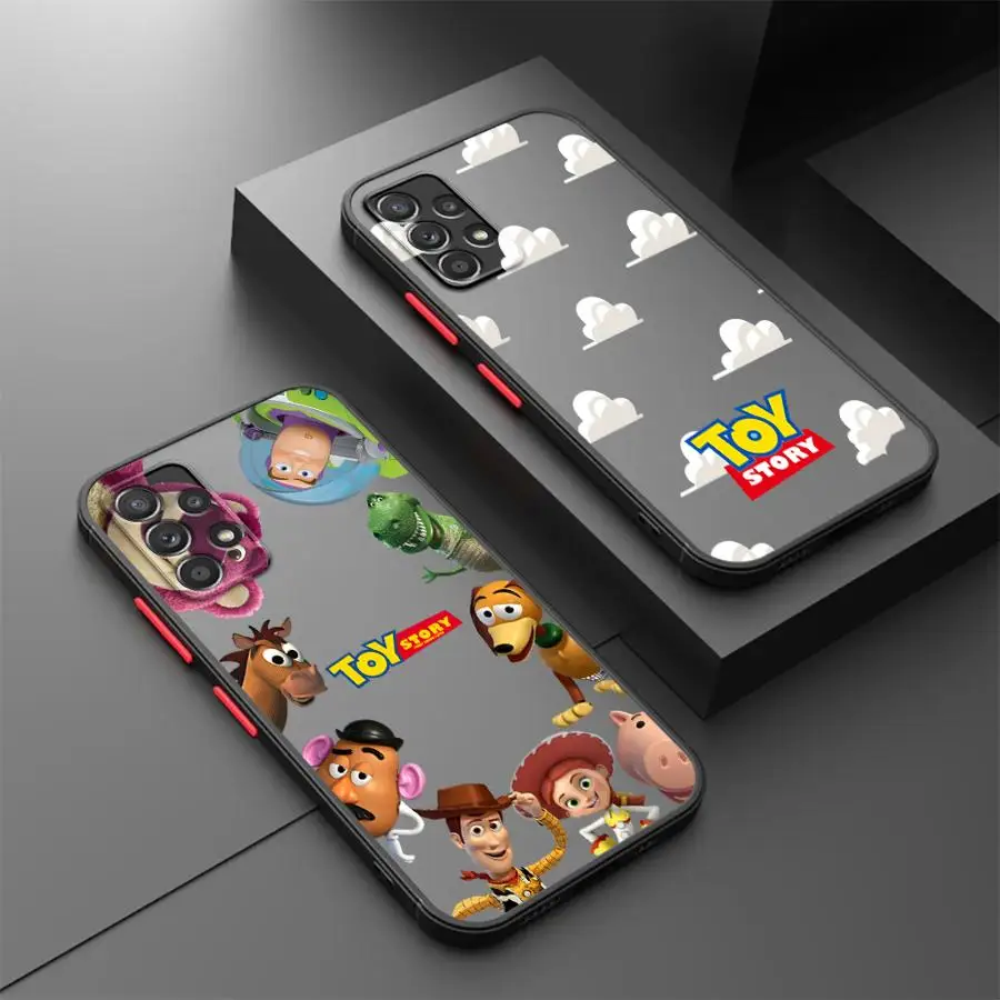 Case for Samsung Galaxy A35 A16 A15 A53 A73 A33 A34 A36 A17 A52 A54 A52S A72 A56 A55 A14 A23 Phone Cover Disney Toy Story
