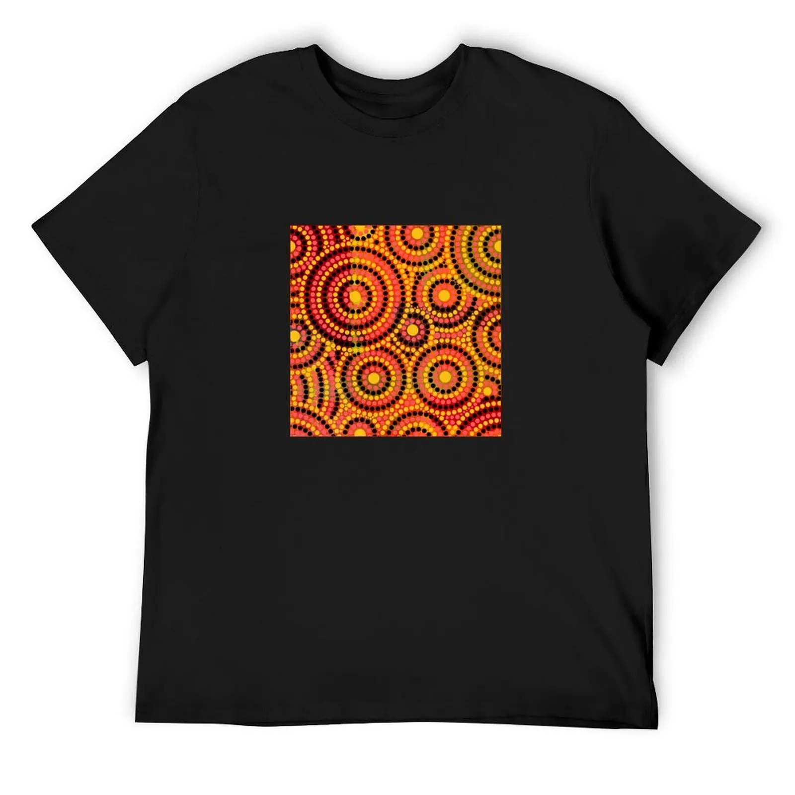 

Awesome Aboriginal Dot Art T-Shirt oversizeds essential t shirt designer shirts sweat mens t shirts pack