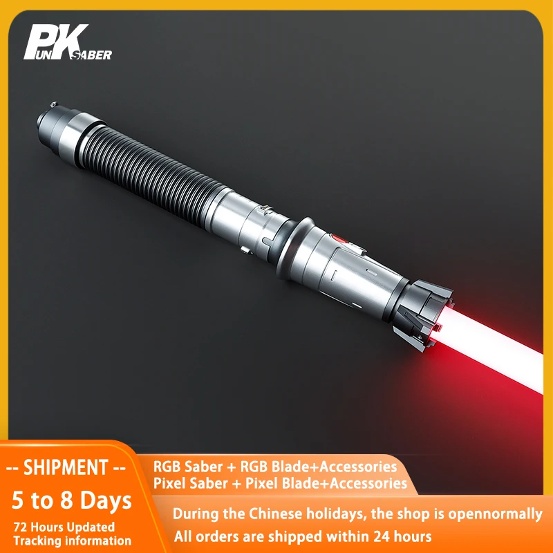 

PunkSaber Lightsaber Neopixel Jedi Laser Sword Heavy Dueling Sensitive Smooth Infinite Changing Hitting Sound Light Saber Toys