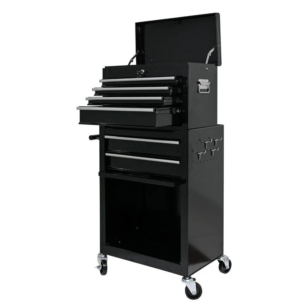 

High Capacity Rolling Tool Chest with Wheels and Drawers, 6-Drawer Tools Storage Cabinet,Tool Case