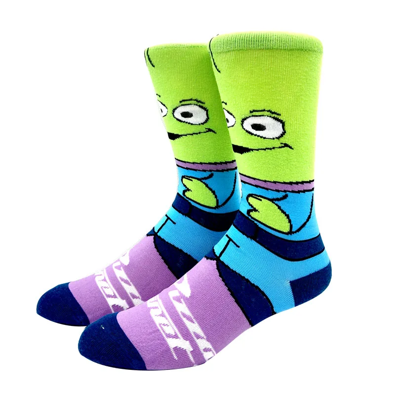 Chaussettes longues pour hommes et femmes, Anime Simpson, hauteur des genoux, Cosplay, mollet, personnalité adulte, Hip Hop, noël, nouvelle collection 2023