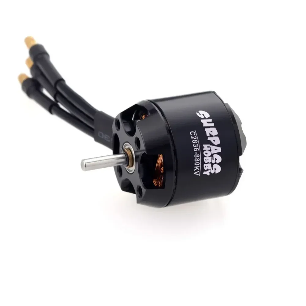 Surpass Hobby 2216 C2836 14 Poles 750KV 880KV 1120KV Outrunner Brushless Motor for RC FPV Drone Racing Quadcopter Fixed-wing