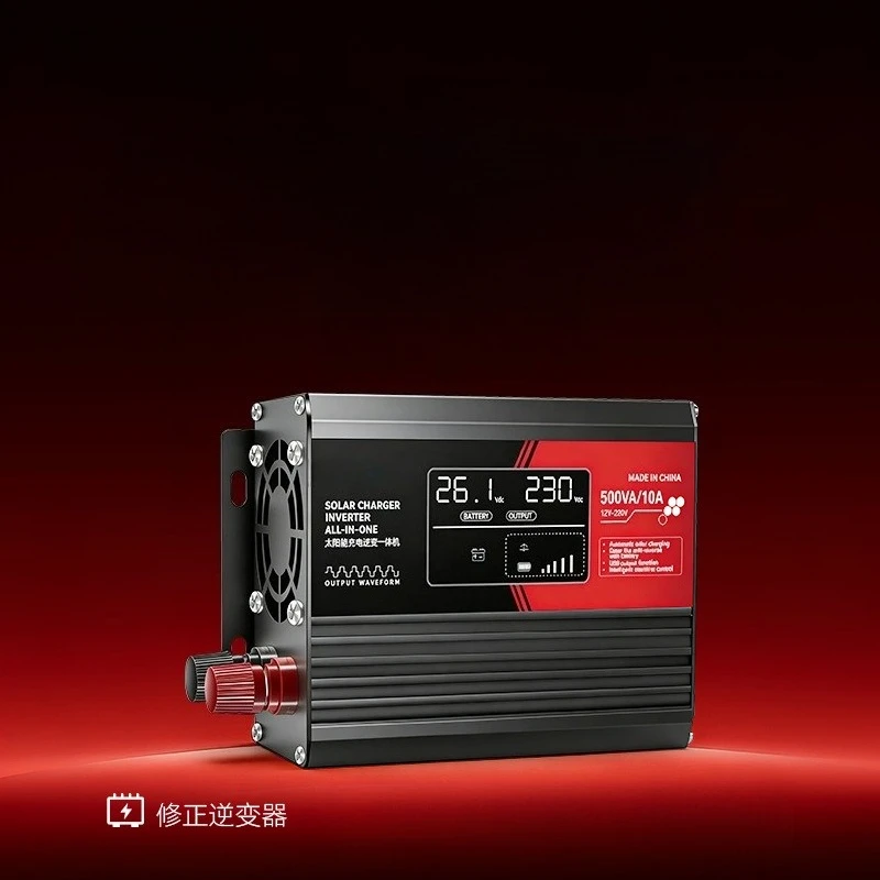 Solar correction inverter 1000W photovoltaic power generation charging inverter solar control all-in-one machine