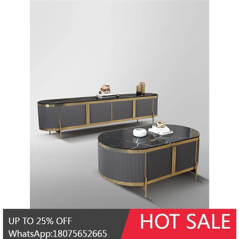 

SGF Light Luxury TV Cabinet Combination Postmodern Floor Cabinet Furniture