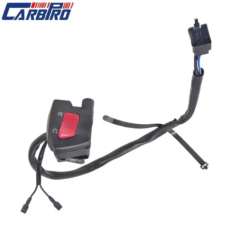 오른쪽 스타터 스톱 킬 스위치 스로틀 혼다 CBR 600 F4i 2001 2002 2003 2004 2005 2006 CBR600 F4