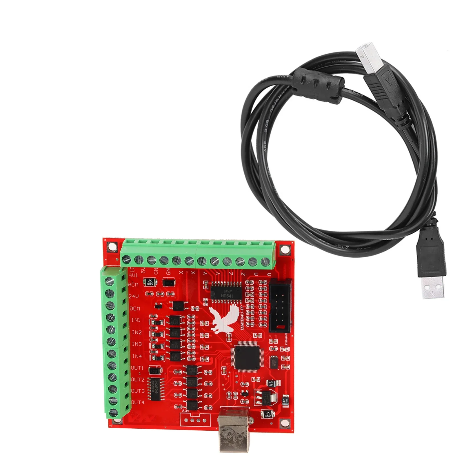 USB MACH3 100Khz Motion Controller Card Breakout Board for CNC Engraving Controller Card