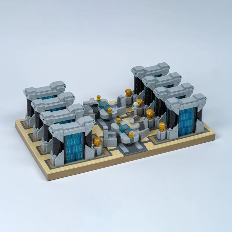 Moc Building Bricks Classic Fortress Model The Temple of CoruscantTechnology Modular Block  Toys For  DIY Sets Assembly