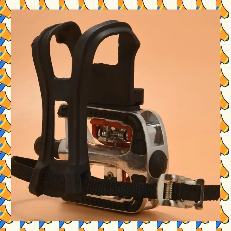 

Педали ABYB SPD для спин-байка с клетками для пальцев для педалей с зажимом Shimano, педали на платформе для упражнений в помещении и велоспорта, 9/16 дюймов