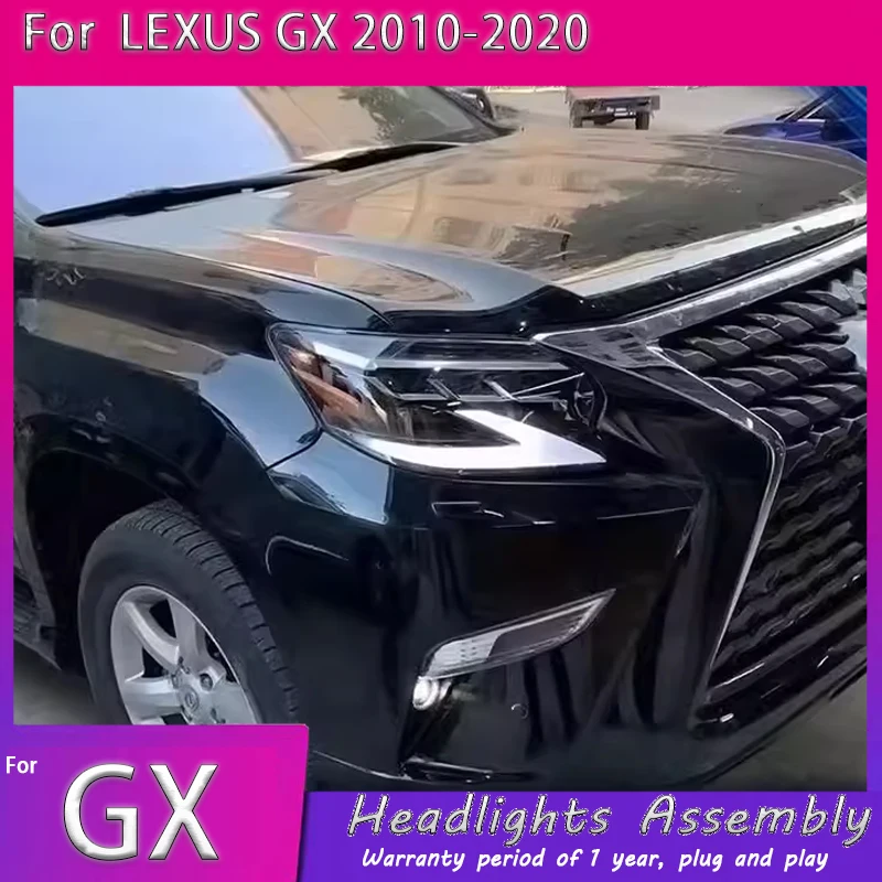 

Автомобильный Стайлинг фар для Lexus GX GX400 GX460 2003-2020, новый стиль, светодиодные фары в сборе, обновленные аксессуары для линз проектора