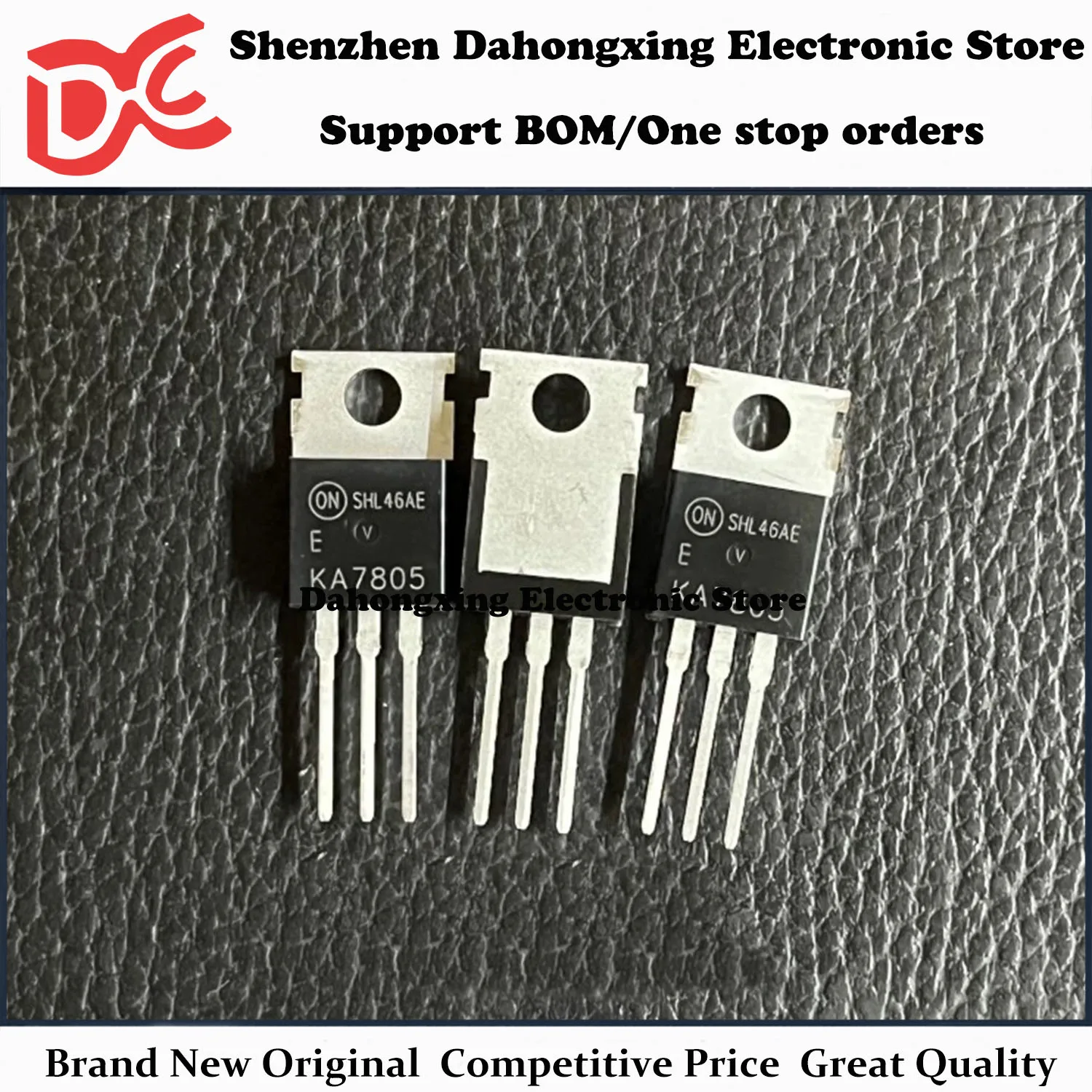 New Original 10Pcs KA7805 KA7905 KA7815 TO-220 Three-terminal Voltage Regulator Transistor Electronic Components Great Quality