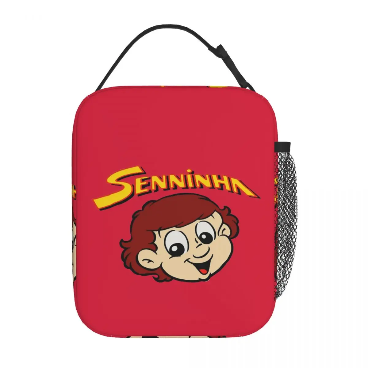 Senninha Ayrton Senna Insulated Lunch Bag Cooler Bag  Lunch Container High Capacity Tote Lunch Box Food Bag Work Picnic