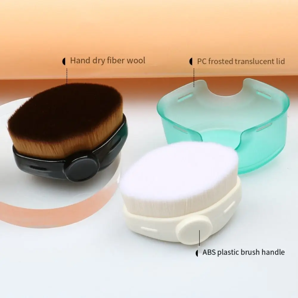 Profesjonalny pędzel do podkładu w płynie Duży, gęsty pędzel do makijażu Kabuki Kosmetyczny pędzel z pokryciem Bezszwowy pędzel do podkładu