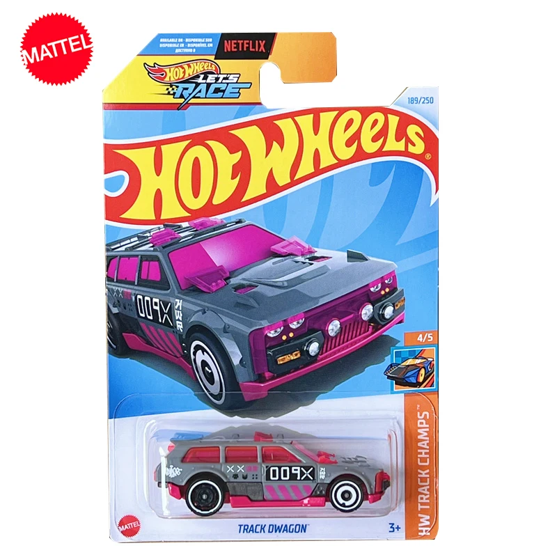 Original Mattel Toy Hot Wheels Car 1/64 Metal Diecast Let\'s Race Track Champs Dwagon Vehicle Model Toys for Boys Collection Gift