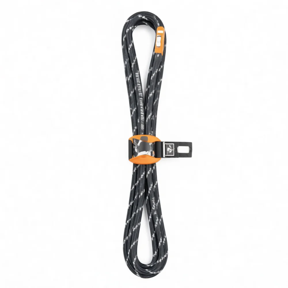 High Performance Climbing Rope Outdoor Survival Cord Rescue Nylon Static Hiking Accessory Wear Resistant Durable Sport Supply